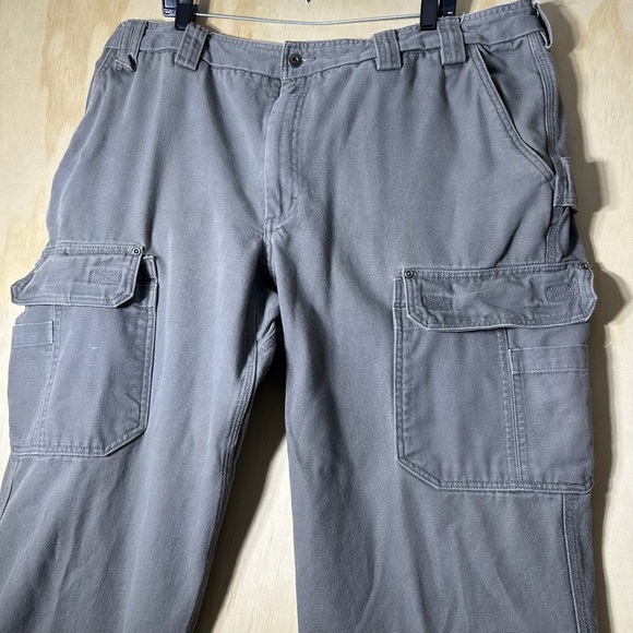 Duluth Trading Cargo Pants Work Construction 44X30 Gray - Picture 2 of 9